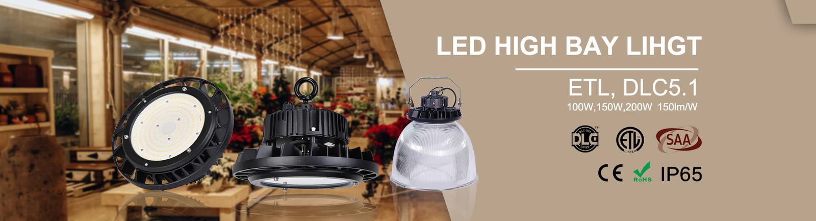 Eclairage LED High Bay