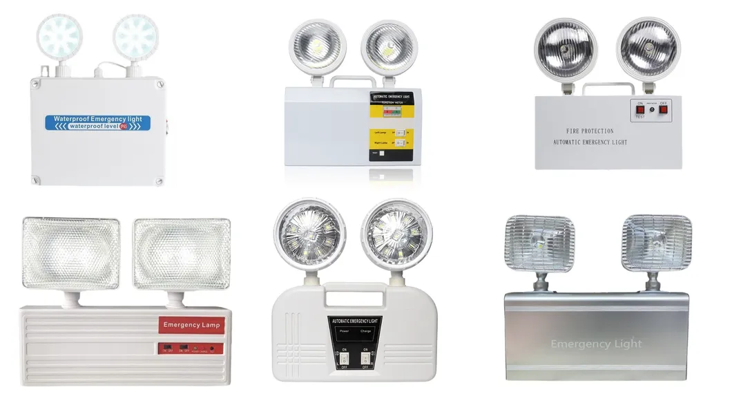 Signe de sortie d'urgence LED monté sur le mur Lumière Ni-CD 4W IP65 Fer à l'épreuve des explosions Hôpital Aéroport panique 5