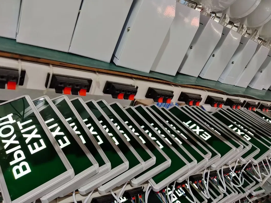 IP43 AC85-265V 3W LED éclairage d'urgence pour les écoles Hôpitaux Métro gares gares centres commerciaux Supermarché Aéroport bureaux usines Hôtels Baseme 7