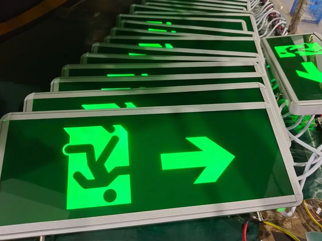 IP43 AC85-265V 3W LED éclairage d'urgence pour les écoles Hôpitaux Métro gares gares centres commerciaux Supermarché Aéroport bureaux usines Hôtels Baseme 9