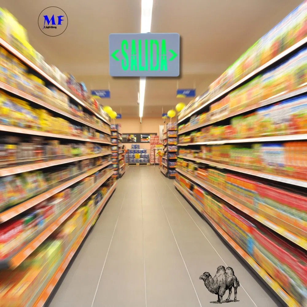 IP43 AC85-265V 3W LED éclairage d'urgence pour les écoles Hôpitaux Métro gares gares centres commerciaux Supermarché Aéroport bureaux usines Hôtels Baseme 12