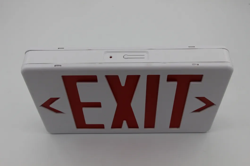 Panneau de sortie de secours à LED rechargeable pour centres commerciaux, supermarchés, aéroports, bureaux, usines 5