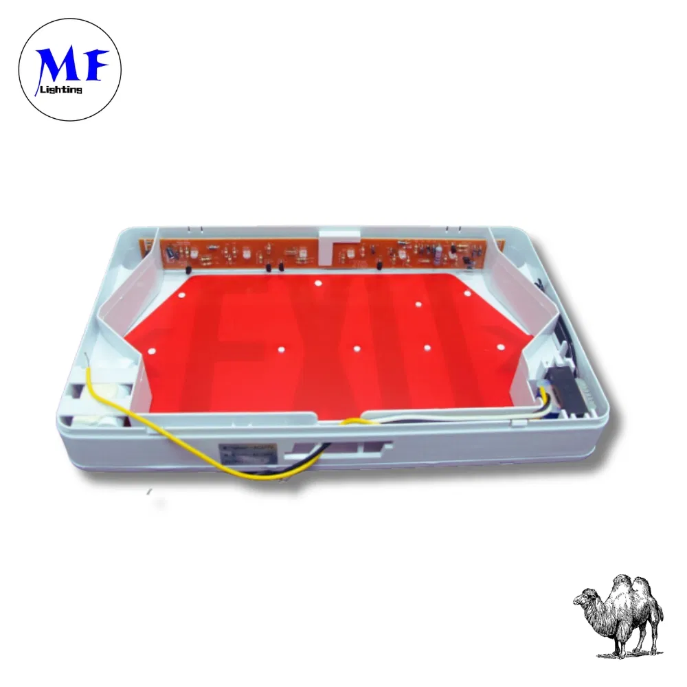 Panneau de sortie de secours à LED rechargeable pour centres commerciaux, supermarchés, aéroports, bureaux, usines 7