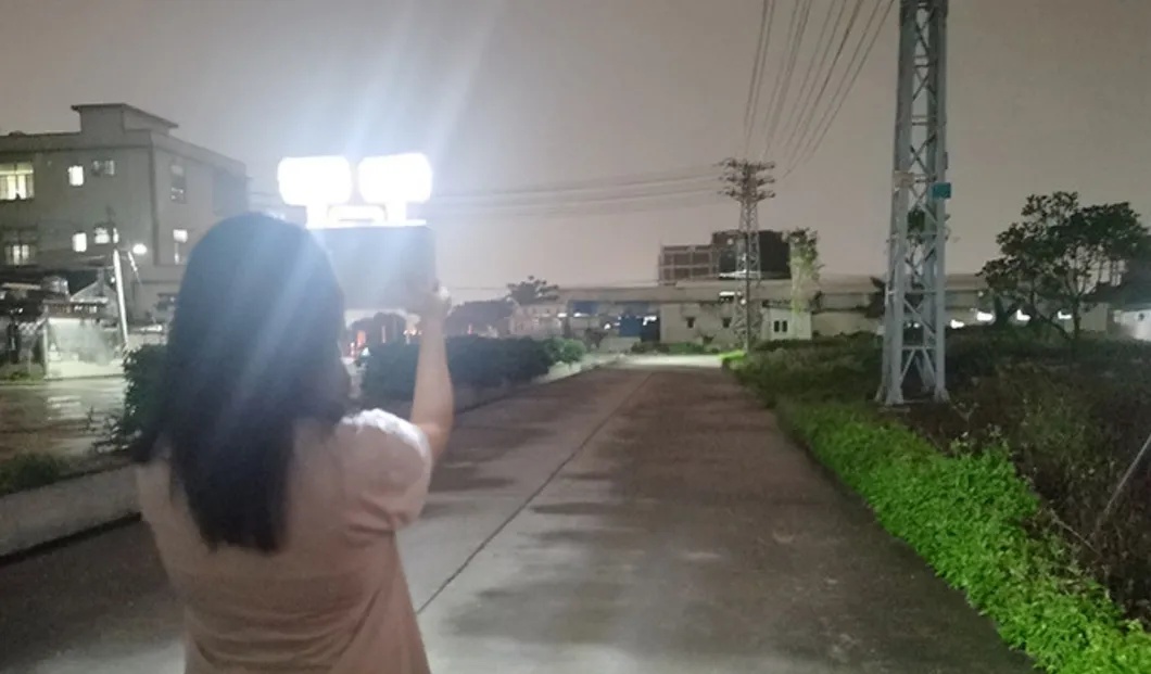 Lumière d'urgence anti-panique LED pour sortie de secours, conception mobile pour zones publiques, double tête, argenté, gare, école 6