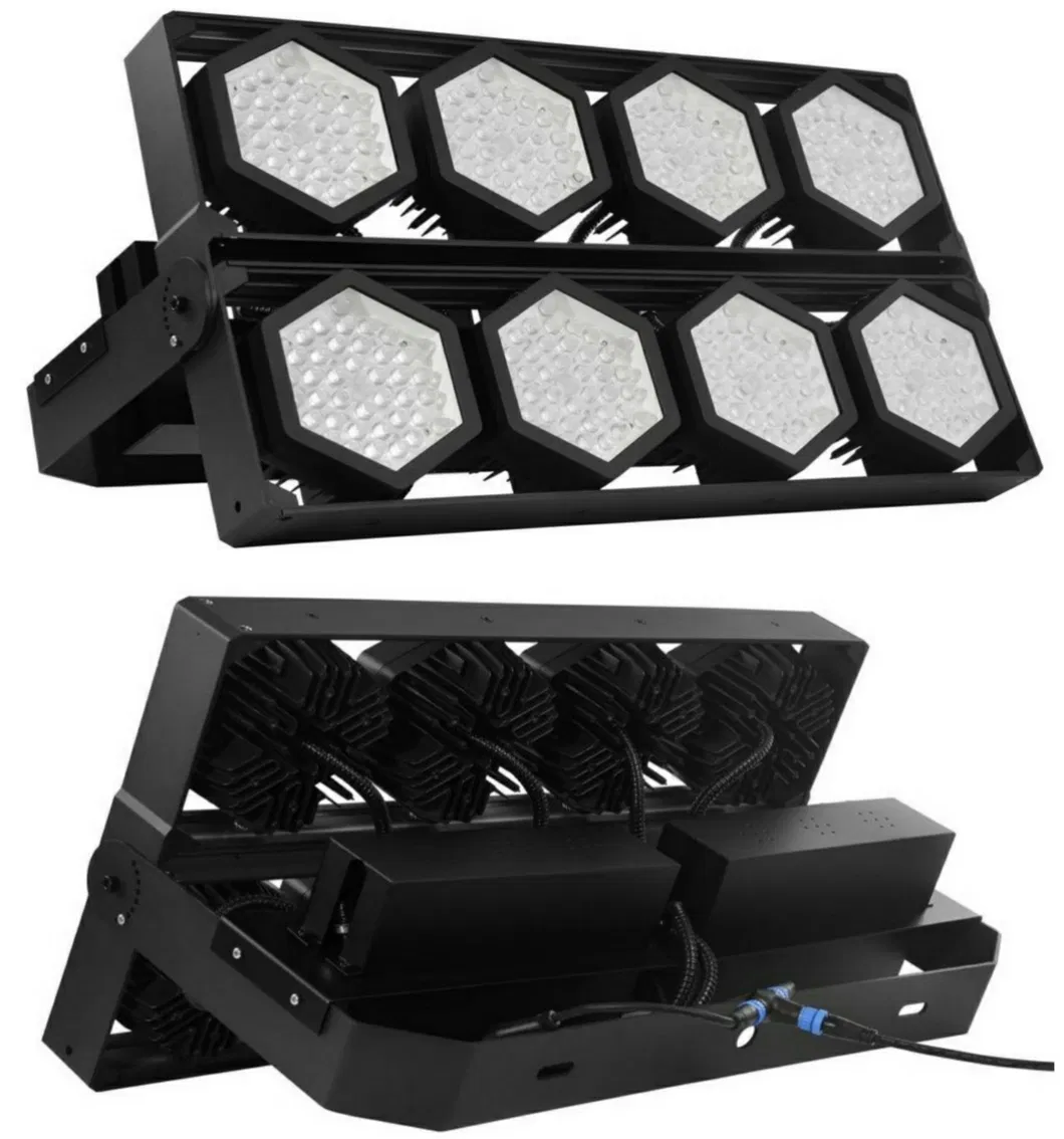 Projecteur de stade sportif à LED C4 avec pilote haute performance, 140lm/W, IP67, IK08, étanche pour l'extérieur 1