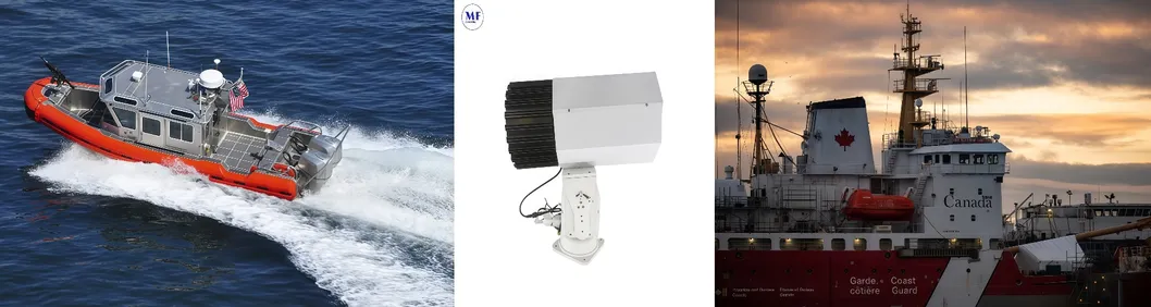 LED de sauvetage prison navire de guerre expédition navire de mer lumière maritime imperméable à l'eau IP66 corps blanc en aluminium inoxydable 2