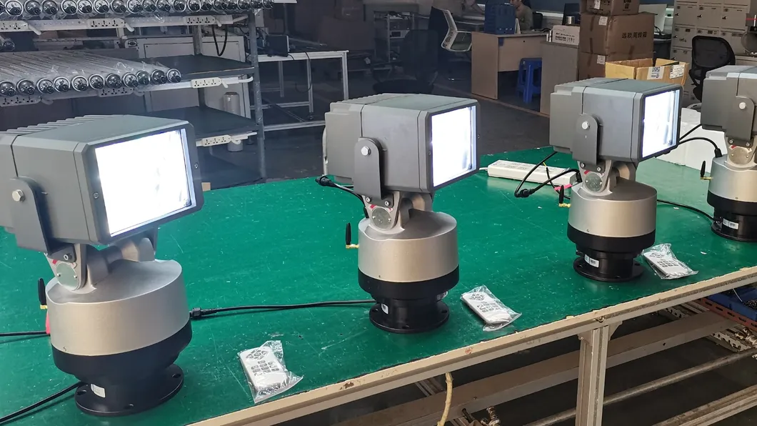 Lumières de bateau de recherche et de sauvetage à LED Lumière imperméable à l'eau IP65 en aluminium inoxydable Prison navire de guerre Navire de mer Expédition maritime 300 mètres 4