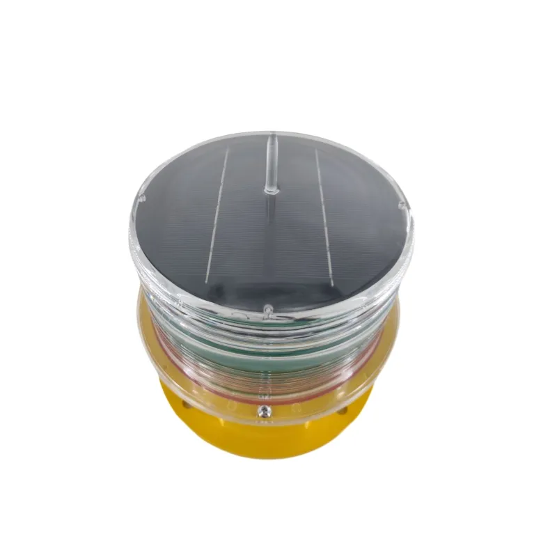 Lumière solaire LED de la lanterne marine de la photocellule de coulée sous pression GPS IP68 80m/S Plateforme offshore de turbine éolienne 0