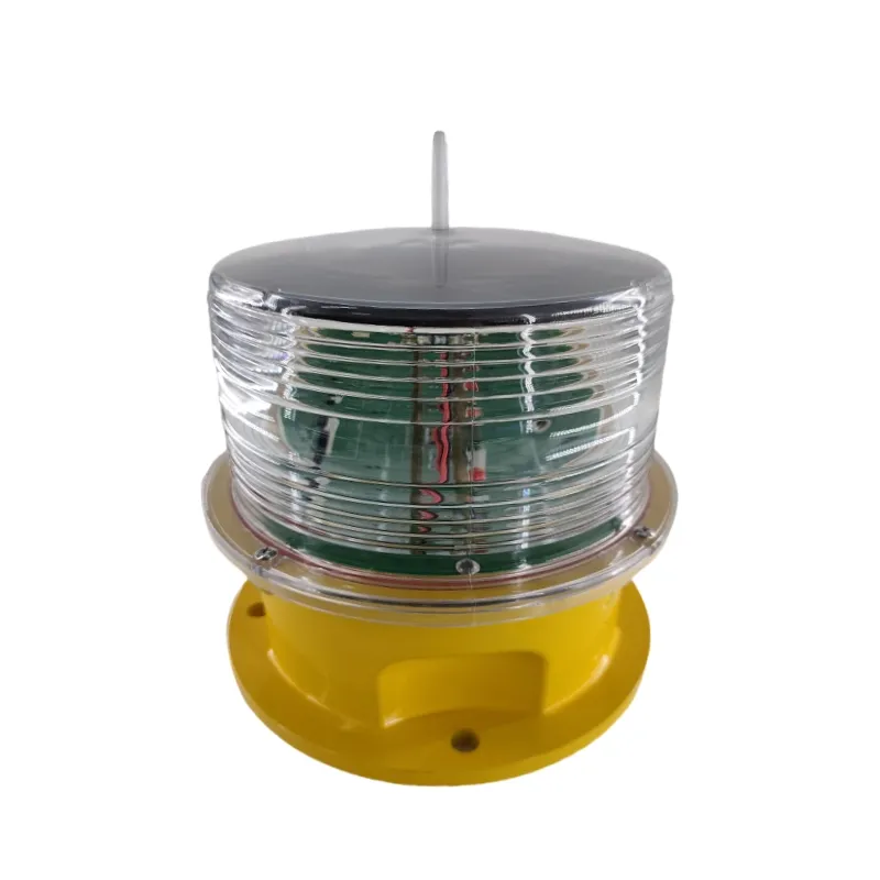 Lumière solaire LED de la lanterne marine de la photocellule de coulée sous pression GPS IP68 80m/S Plateforme offshore de turbine éolienne 2