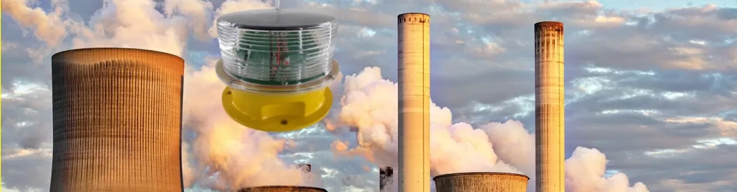 Lumière solaire LED de la lanterne marine de la photocellule de coulée sous pression GPS IP68 80m/S Plateforme offshore de turbine éolienne 12