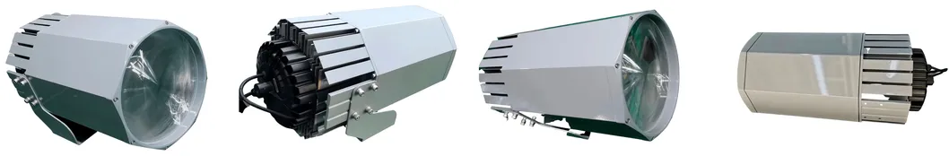 LED Spot Search Light 200W 300W IP66 Anti-corrosion en acier imperméable à l'eau 1000m 3000m Navires de mer Navires de mer Navires de recherche et de sauvetage à distance 12