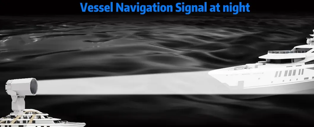 LED Spot Search Light 200W 300W IP66 Anti-corrosion en acier imperméable à l'eau 1000m 3000m Navires de mer Navires de mer Navires de recherche et de sauvetage à distance 14