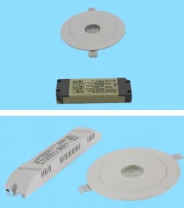 Panneau vers le bas lumière LED panne d'évacuation d'urgence panneau de sortie de lumière IP65 batterie de secours école publique rechargeable hôpital blanc 6