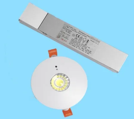 Lumière basse panique évacuation d'urgence panneau de sortie lumière 3h IP65 batterie magasin d'atelier centre commercial 8