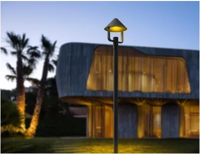 Lumière solaire LED de jardin de rue Alu. 6