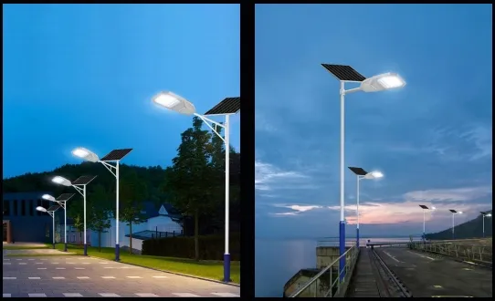 Lampadaire solaire de jardin LED en aluminium étanche 200W IP65 IK08 Compact pour parc, sentier, trottoirs, autoroutes 13