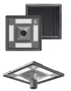 Lampe solaire de jardin LED, murale, étanche 40W IP65 Ik08, parc, chemin, trottoirs, école, cour 1