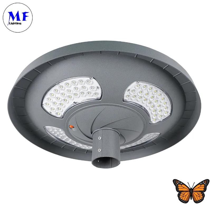 LED Solar Garden Street Wall Light Waterproof IP65 Ik08 Integrated Viaducts Road Path Motion Highway 1