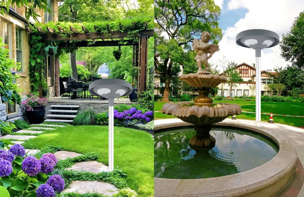 LED Solar Garden Street Wall Light Waterproof IP65 Ik08 Integrated Viaducts Road Path Motion Highway 7
