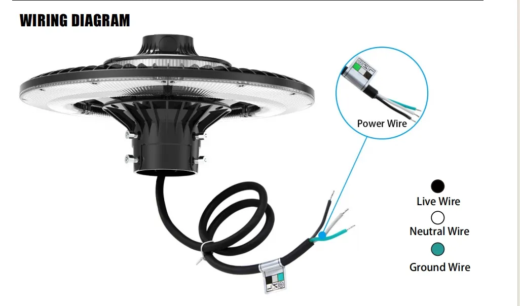 Lampadaire de jardin LED à économie d'énergie, éclairage de zone, 140lm/W, Smart-Tuning 200W pour aire de repos d'autoroute, complexe sportif, promenade au bord de l'eau 6