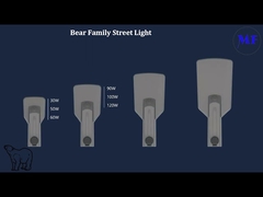 165lm/w Connecteur NEMA LED Réverbère IP66 IK08 Étanche