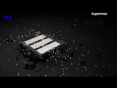 La puissance élevée de la lumière d'inondation de LED de la puissance élevée 1500W 1800W a mené la lumière d'inondation menée par noir de lumières de stade