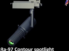 Lumières de piste à LED modulable Spot 8W/10W/20W/28W/37W modélisation/zoom/projection / contrôle intelligent