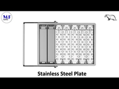 60W120W180W240W300W IP65 High Power LED Flood Light pour l'hôpital scolaire du jardin