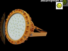 IP66 100W 150W 200W Atex résistant à l'explosion anti-explosion suspendu UFO LED High Bay Light pour la zone 1 Zo