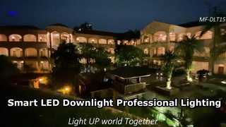 Downlight LED intelligent professionnel pour les intérieurs modernes
