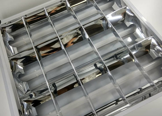 Mirror Effect Arc Smart LED Grid Panel Light