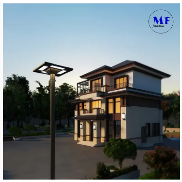 LED Solar Garden Street Wall Light Waterproof IP65 Ik08 Integrated Viaducts Road Path Motion Highway