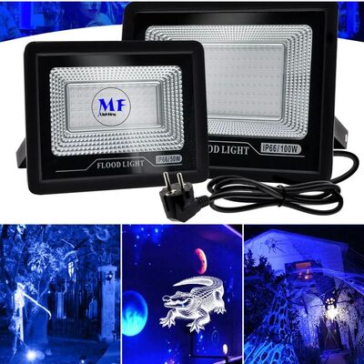 Factory PC Alu. Hangable 60W IP66 Ultra-Violet Ray Food Industry Sterilization and Disinfection Gel Nail Curing Solidify Resin Fluorescent Paint LED UV Light