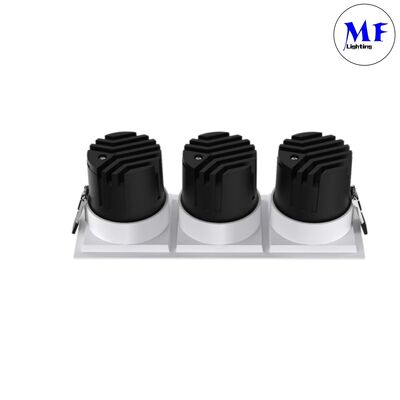 7W/10W/12W/15W/14W/20W/24W/30W/21W/30W/36W/45W Triac 0-10V Dali CCT Power Adjustable Dimmable Smart Dim Aluminum Spot Recessed Downlight LED Down Light
