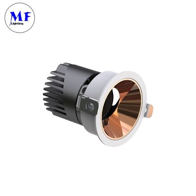 Factory Price IP44 LED Recessed Spot Downlight Tuya Zigbee Smart Control Ugr<19 Anti-Glare Down Light Spring Clip Installation 30W 3 Years Warranty
