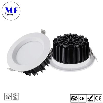 5W CRI90 100lm/W Wide Beam Angle 120° Triac /0-10V/Dali-2/Tuya Zigbee Dimmable LED Spot Downlight Recessed Anti-Glare SMD LED Down Light for Commercial Places