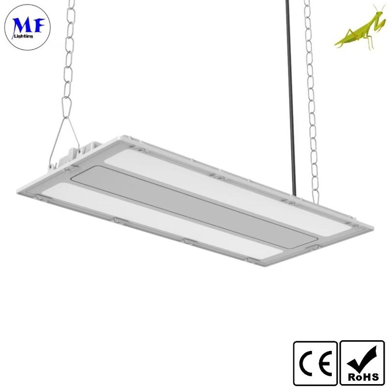 150W IP66 LED Linear High Bay Light Waterproof Dustproof 3000K-3500K Beam Angle 30°/60°/90° For Supermarket