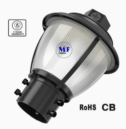 LED Garden Light Tunable Anti-Shok IP65 48/64/80W Waterproof 130lm/W Lantern Black and White Lawn