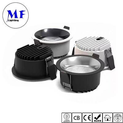 20W 50W 70W 100W 160LM/W LED Downlight Tunable High Power SMD Recessed Ceiling Down Light avec un grand angle de rayonnement de 120°