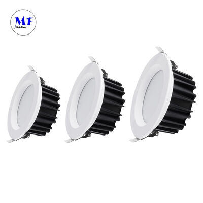 Prix d'usine Downlight encastré LED en aluminium moulé sous pression 40W UGR<19 Anti-éblouissement Triac 0-10V Dali-2 Dali Dt8 Tuya Zigbee Dimmable