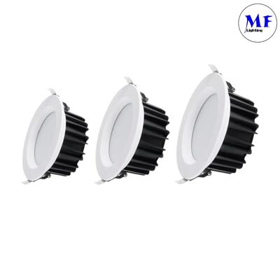 IP40 SMD Downlight 5W / 7W / 10W / 12W / 15W / 20W / 25W / 30W / 35W / 40W / 45W / 50W Smart CCT Power Dimming réglable