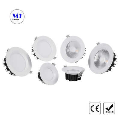 Prix d'usine IP40 SMD LED Rétrécissement de plafond, Triac 0-10V Dali Dali-2 Dt6 Dt8 Dimmable, contrôle Wi-Fi Zigbee Tuya intelligent, lumière intérieure pour le bureau