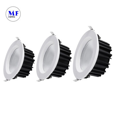 Prix d'usine COB LED Rétrécissement de la lumière basse IP40 PC diffuseur de lait 60° angle de faisceau Triac 0-10V Dali-2 Dali Dt8 Tuya Zigbee Dimmable 10W basse lumière